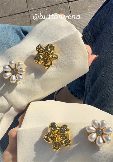 Spring Outfit Inspiration with Button Covers