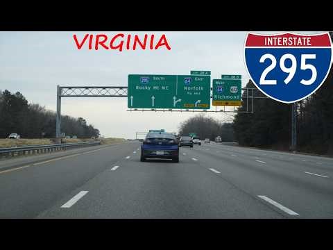 Richmond-Petersburg Bypass (Interstate 295) southbound