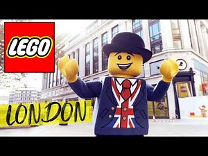 London Walks | Tour of the world's biggest LEGO Store | Leicester Square 🇬🇧
