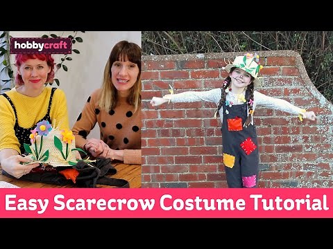 Easy Scarecrow Costume Tutorial | Hobbycraft