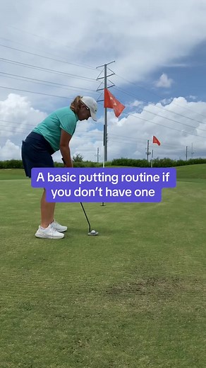 9.7K views · 96 reactions | Putting routine 1) read the green 2) set line 3) figure out speed 4) check set up And put it all together Whatever you chose to do keep it consistent and you will see results #golf #golfer #golfing #golftips #golftip #putting #putt #3putt #golfpro #lpga #pga #golfreel #orlando #florida | Megan Johnston Golf | Facebook