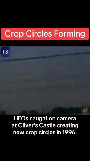 1.3K views · 686 reactions | Crop Circles caught forming on camera as two UFO orbs fly over a field near Oliver’s Castle in England #paranormal #fyp #scary #alien #ufo #trending #creepy #cropcircles #aliens #ufo #uap #mystery | The Strangest | Facebook