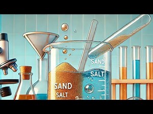 Separate Mixtures with Easy Physical Methods | Filtration & Evaporation Explained