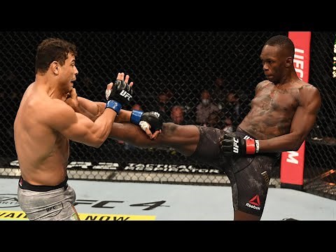 The Best of Israel Adesanya Shows Up on Fight Night