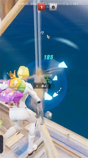 壁編集からのポンプヘッショ😎#フォートナイト#fortnite#boxfight#ボックスファイト#1v1#shorts