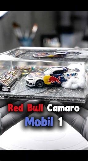 Red Bull Mobil 1 Camaro - Epic Burnout! 🔥🏎️