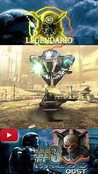 Halo 3 ODST Misión 3 en legendario mas 19 calaveras activadas Short #tiktok #gamer #gaming