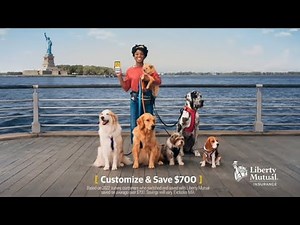 Liberty Mutual dog walking business 2023 Commercial