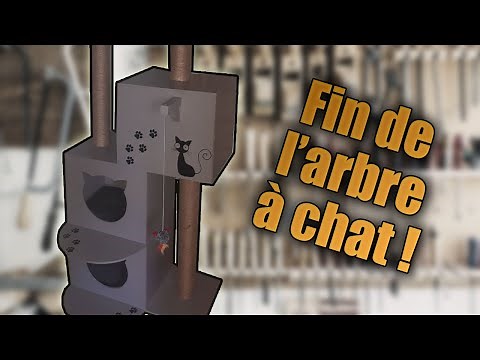 Fabriquer un Arbre a Chat et Griffoir ! Partie 3 - DIY