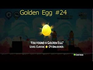 Angry Birds Trilogy: Classic - Golden Egg # 24 Location, Egg Collector Achievement Guide (DLC)