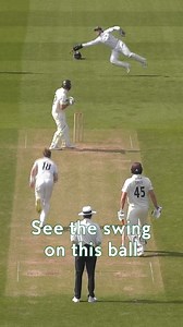 An absolute boomerang of a delivery from Craig Miles | Rothesay County Championship