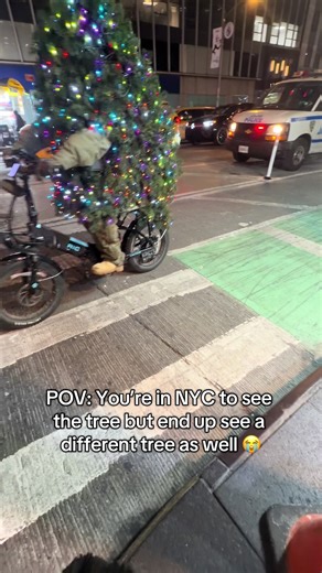 how can they see in there?? 😭😭 #onlyinnewyork #nyc #newyork #rockefellercenter #christmas