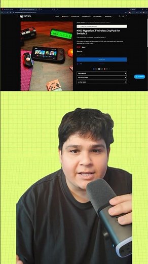 Our first look at a third party switch 2 joycons?! 👀