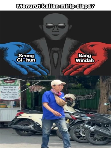 keduanya mirip 😆 #funny