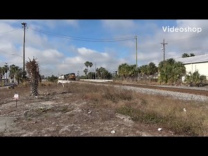 Lakeland connection. CSX train 457, mixed freight. Locomotives 3457 & 3328.