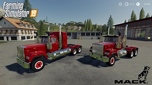 Mack Daycab and Mack Sleeper Truck v 1.0.0.5 - FS19 mod - FS19.net