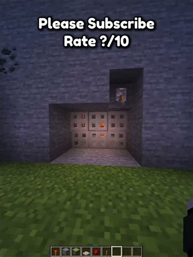 Minecraft | Gate Door Tutorial 🚪🤯