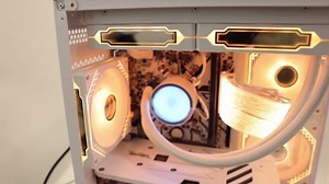 Panorama Gaming PC Desktop Computer - AMD Ryzen 7 5700X3D 8-Core 3.0 GHz AMD 3D V-Cache, RTX 3060 12GB, 16GB DDR4 RAM 3200, 1TB M.2 PCIE + 2TB SATA SSD, 11AC Wi-Fi, Windows 11 Pro, White