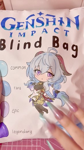 genshin impact blind bag 7 🩵 #genshin #genshinimpact #sanrio #hellokitty #mymelody #zhongli #raidenshogun #kuromi #kazuha #cinnamoroll #diy #craft #crafts #papercraft #paper #asmr #unboxing #creative #blindbag #blindbags #blindbagopening #kawaii #aesthetic #unboxing | Sanriolve