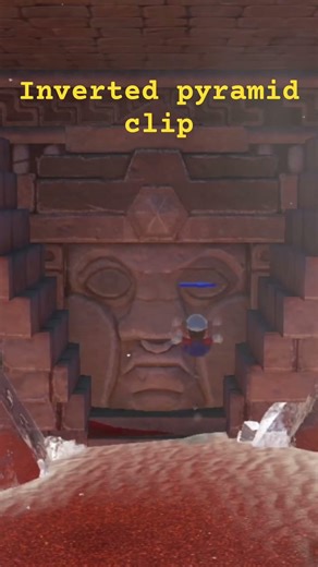 Inverted pyramid clip #supermarioodyssey #trickjump #CustomTrickJump