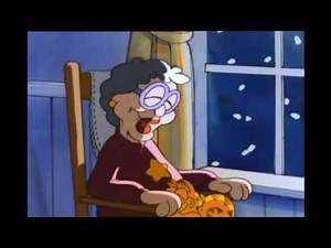 GARFIELD CHRISTMAS- TENDER MOMENT WITH GRANDMA (RIP Pat Carroll ❤️)