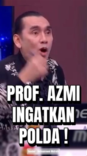 Prof. Azmi Ingatkan Polda ! #shorts #viral #ijazahjokowi #ijazahpalsu #news #trending