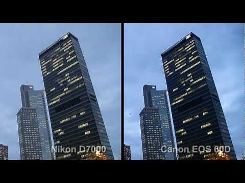 Canon EOS 60D vs. Nikon D7000: Low Light