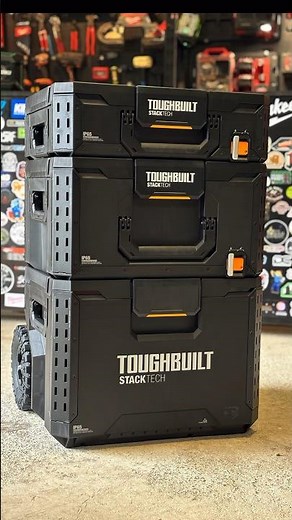 The New StackTech 3 Piece Combo with Rolling Tool Box from the guys @toughbuilt_australia