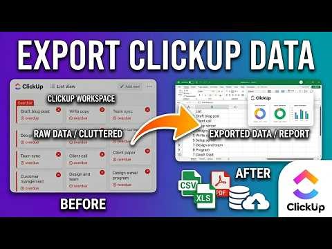 How To Export Data From ClickUp [Fast-Track]