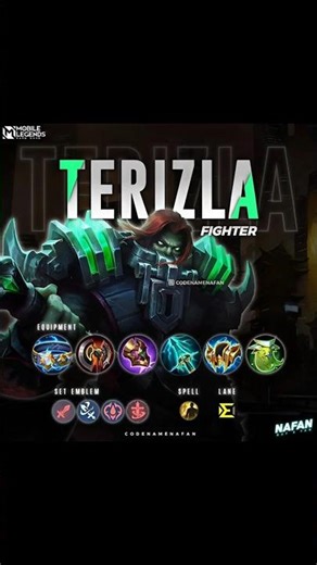 Terizla Best Build 2026 🔥 | Top META Items & Emblem MLBB (1v5 Savage Guide)