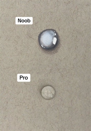 Noob vs Pro Water Drop Drawing Tutorial