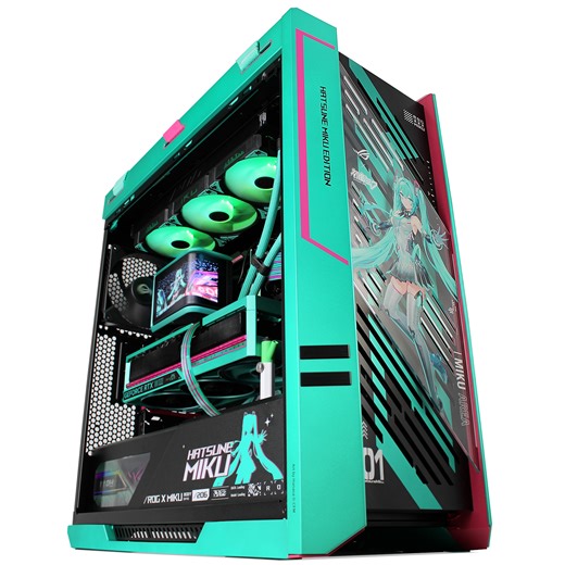 Buy the GGPC MIKU Limited Edition RTX 5080 Gaming PC AMD Ryzen 7 9800X3D 8... ( WKSGGPC20151 ) online