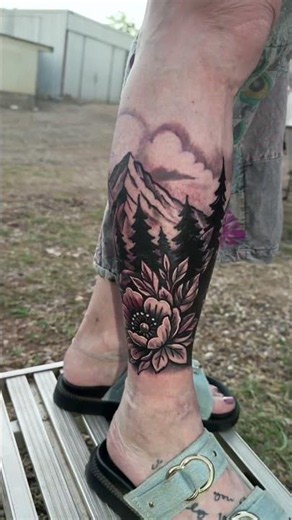 Day 2 update car leg cover up #tattoo #tattooartist #ink #tattooartmagazine