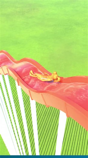 The EXTREME Looping Waterslide You Weren’t Ready For 😵‍💫 #coaster #waterslide #pcgaming