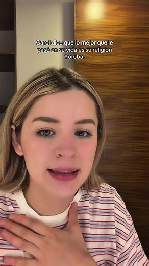 Carol Castro: Mi religión Yoruba es lo mejor