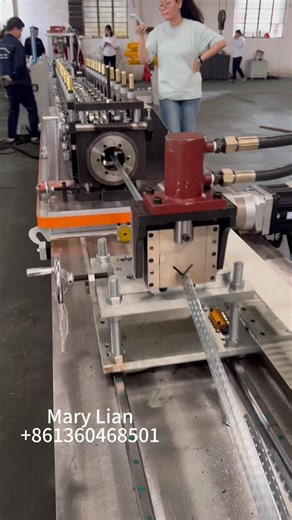 6.8K views · 55 reactions | Increase your production with our high speed Side angle roll forming machine 45-50 m/min | Mary Lian | Facebook