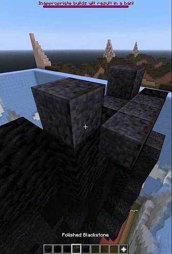 We built a HUGE NINJA in under 7 minutes! #buildbattle #minecraft #hypixel#shorts