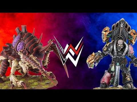 Tyranids vs Emperor's Children Warhammer 40k Battle Report
