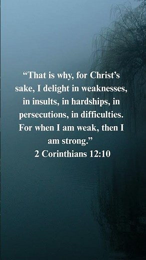 “2 Corinthians 12:10 Meaning — Finding Strength in Weakness Through Christ”