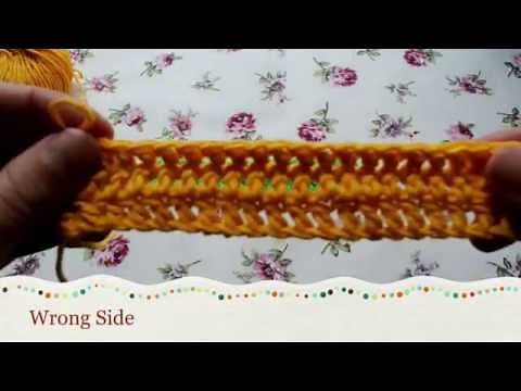 How to Make Front Post and Back Post Double Crochet Stitches