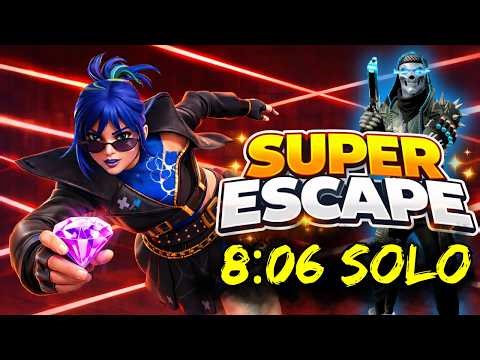 Super Escape Solo Speed Run 8:06