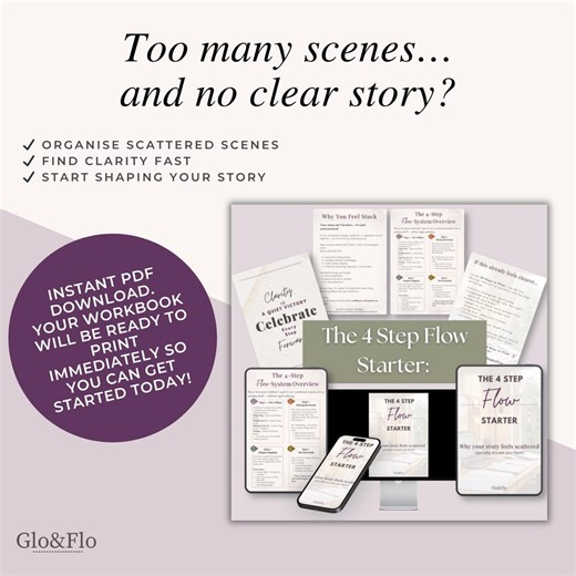 First Draft Writing Guide, Organise Story Ideas, Clarity Tool, Quick Start Prompts (digital Download) - Etsy