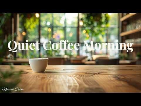 Soft Piano Coffee Morning ☕ Relaxing Cafe Music for Study, Work & Calm Focus (3 Hours)