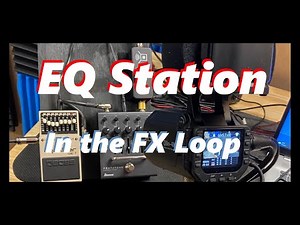Working with EQ's in your fx loop