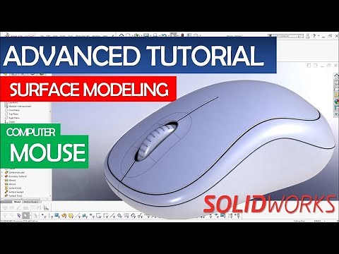 Advanced Survace Modeling Exercise in Solidworks l Amazing Techniques!