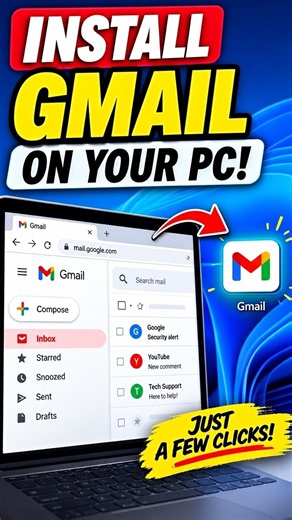 Install Gmail App on Windows 10 & 11 (Easy Method)