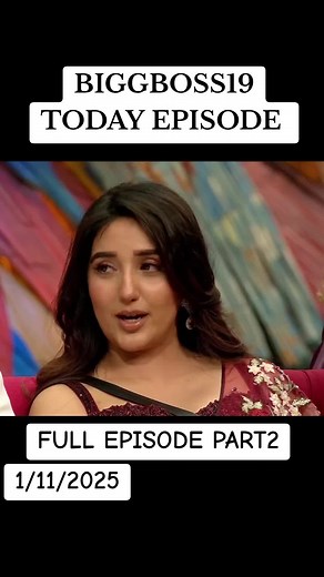 Bigg Boss 19: Today's Episode Highlights