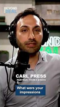 🎙️ Thoma Bravo's Carl Press and Applitools CEO on the Importance of Cultural Fit in Partnership