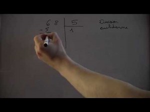 How to perform Euclidean division - 1/2