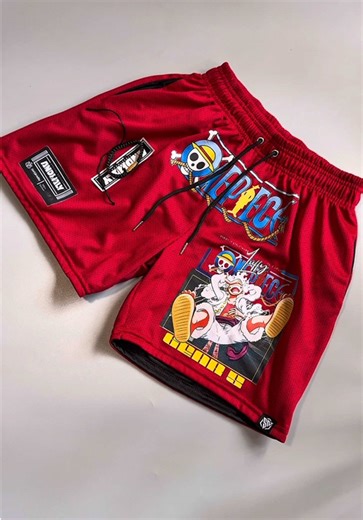 New Anime Mesh Shorts Design for Basketball Fans